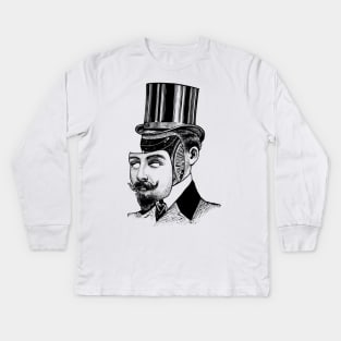 Mister face-off Kids Long Sleeve T-Shirt